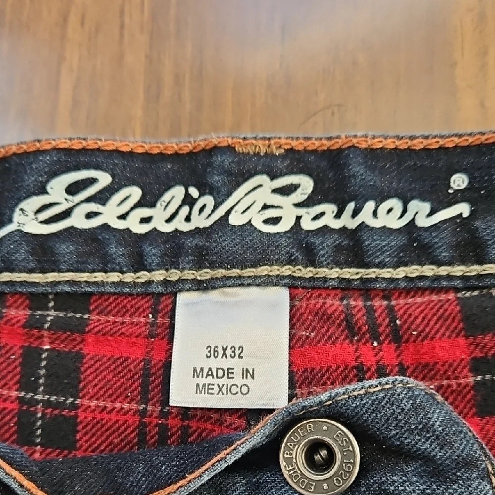 Eddie Bauer Dark Indigo Relaxed Jeans